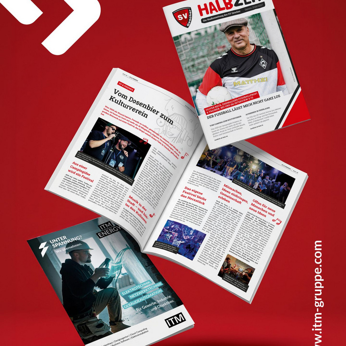 Die neue SV Halbzeit ist da! ⚽❤️
Als Hauptsponsor des SV Gescher kümmern wir uns bei ITM um das Layout und die... Die neue SV Halbzeit ist da! ⚽❤️
Als Hauptsponsor des SV Gescher kümmern wir uns bei ITM um das Layout und die...