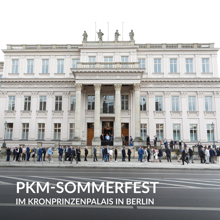 Wir freuen uns, dass wir mit über 1.500 Gästen beim PKM-Sommerfest im Kronprinzenpalais in Berlin mitfeiern durften!🎉
...