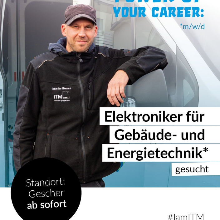 Wir suchen Verstärkung!
Elektroniker für Gebäude- & Energietechnik (m/w/d)
📍 Gescher / Dorsten | Elektroinstallation |... Wir suchen Verstärkung!
Elektroniker für Gebäude- & Energietechnik (m/w/d)
📍 Gescher / Dorsten | Elektroinstallation |...
