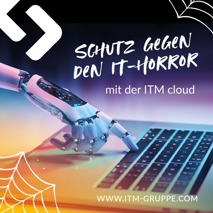 Maximale IT-Sicherheit mit unserem Managed Desktop der ITM cloud! So können Sie sich selbst an Halloween sicher fühlen.😉...